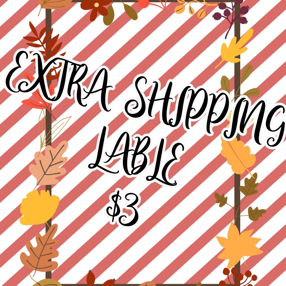 Extra shipping lable big package